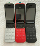 Brand New Nokia 2720 - 4GB - 2G Ocean Black /Red (Unlocked) (DUAL SIM) Formidable Wireless