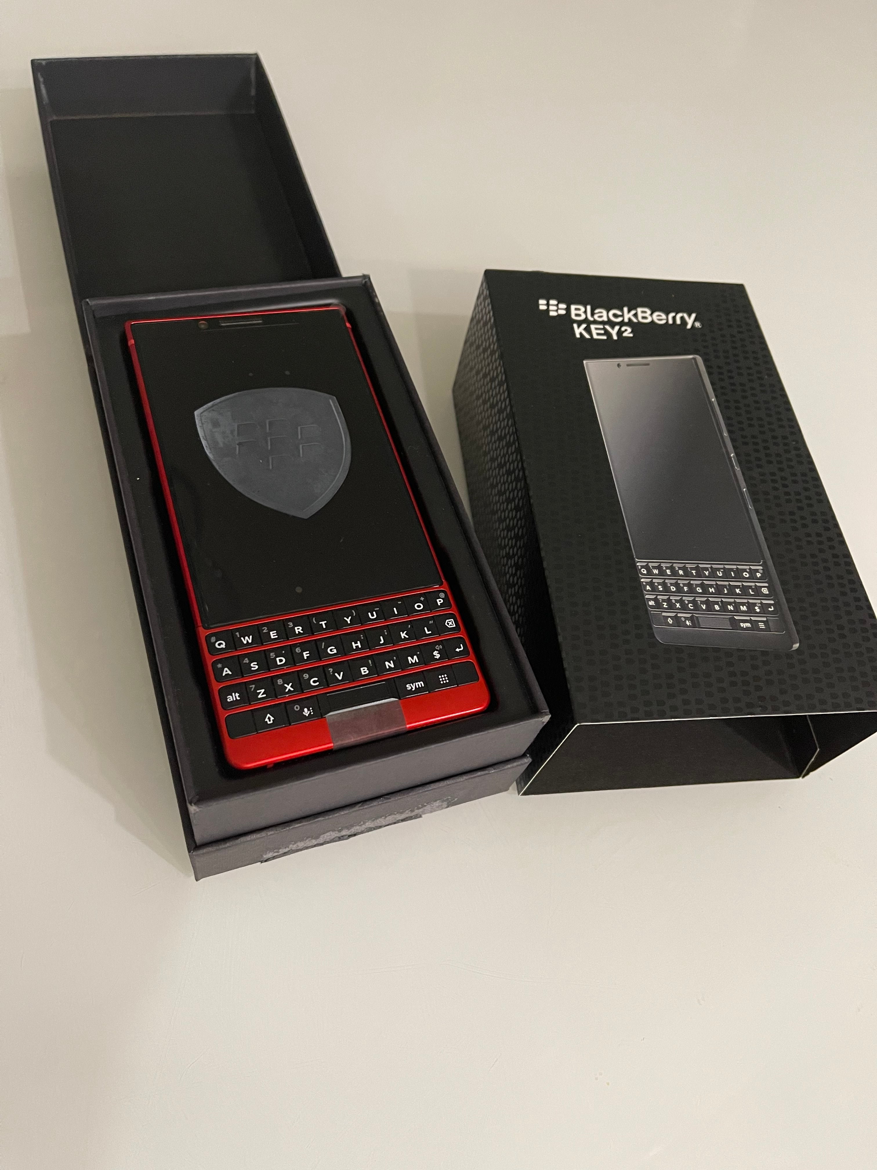 BlackBerry Key2 BBF100-9 128GB Unlocked RED OPEN BOX